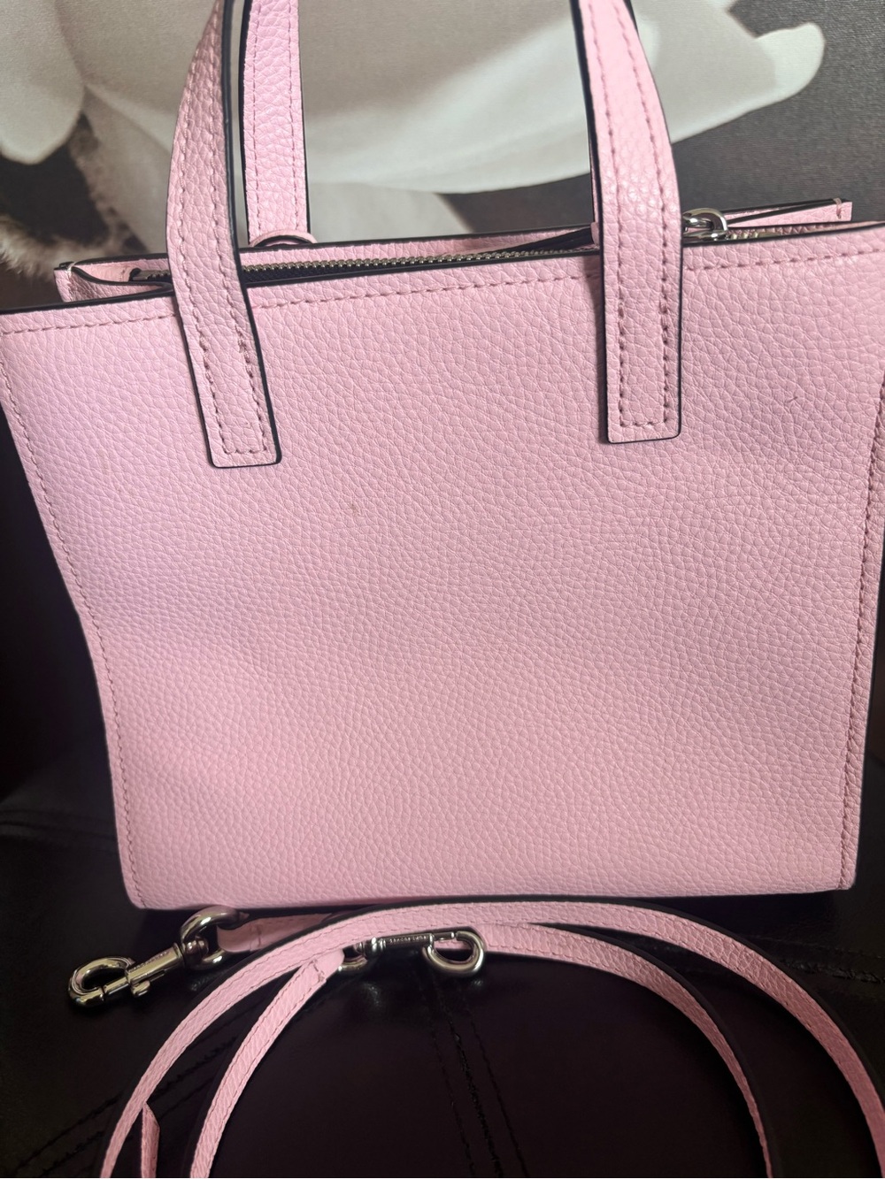 Marc Jacobs Pink Mini Tote with Removable Strap - Picture 6 of 15